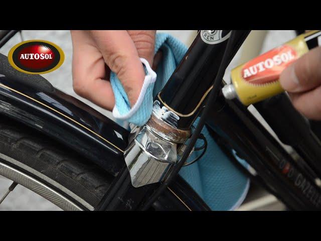 Quick´n´easy: Autosol® Metal Polish on Dutch Bike