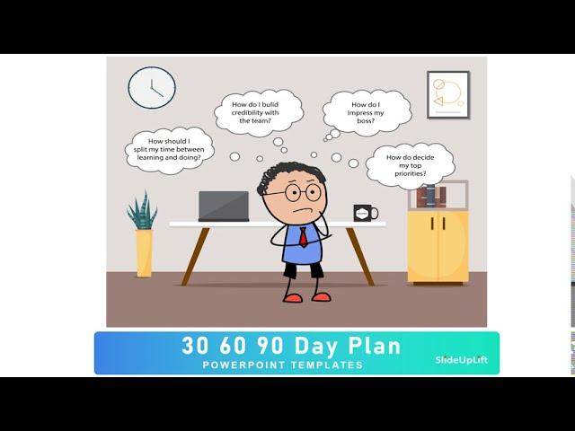 30 60 90 Day Plan Templates | Creative Template Ideas To Showcase Your 30-60-90 Day Plan