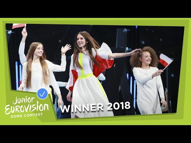 Roksana Węgiel - Anyone I Want To Be - Poland  - WINNER - LIVE - Junior Eurovision 2018