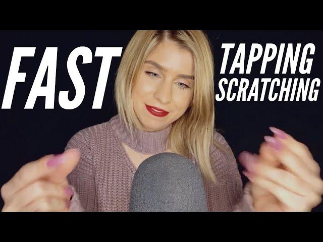 ASMR | FAST Tapping, Scratching, Tappy-Scratching!  (No Talking)