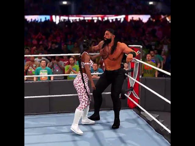 Roman Reigns Vs Bianca Belair WWE  Smack Down | WWE Raw Fight