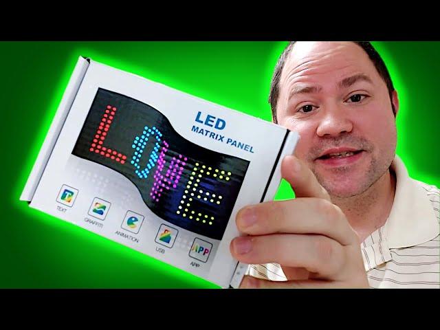 Bluetooth LED Display Panel Review: SO COOL!