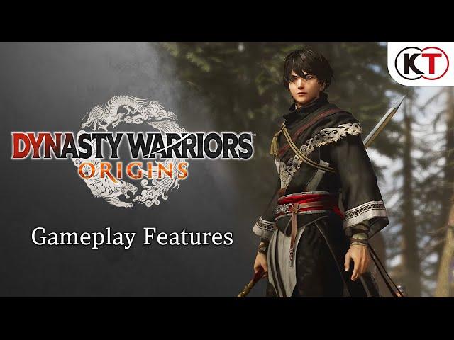 DYNASTY WARRIORS: ORIGINS - Gameplay Features