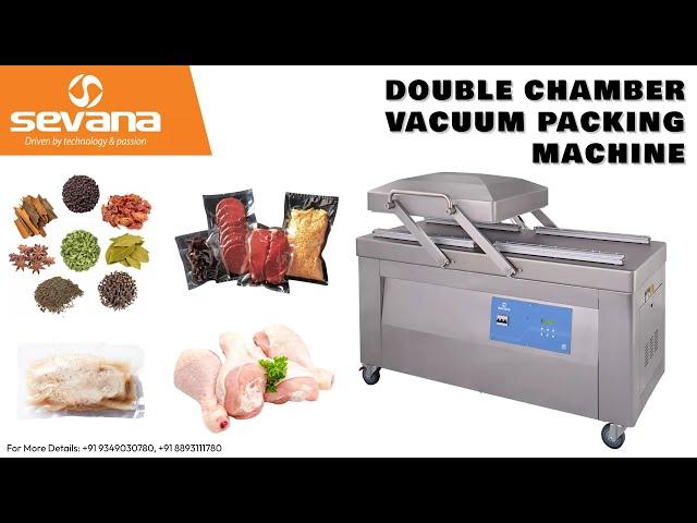 VACUUM PACKING MACHINE - DOUBLE CHAMBER - SEVANA