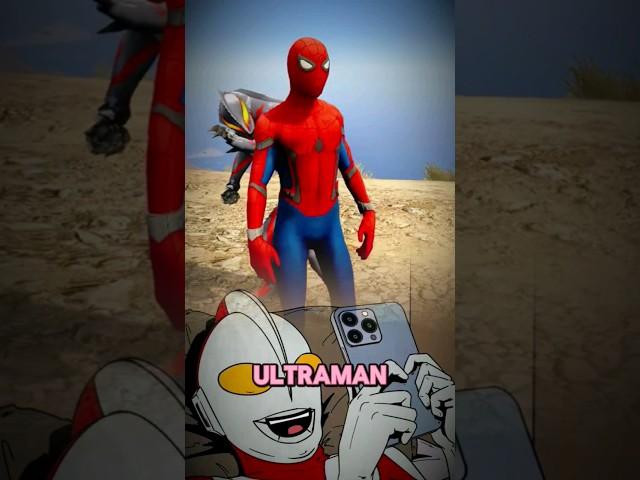 ultraman belial vs spiderman #ultraman $shorts