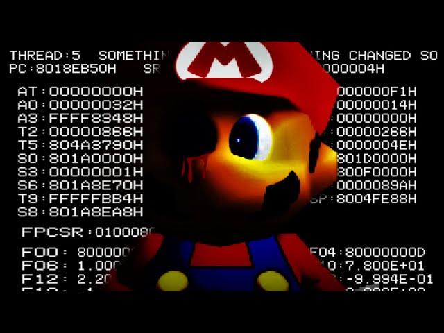 SM64.z64 ERROR (SCARY MARIO 64 HORROR GAME CREEPYPASTA)