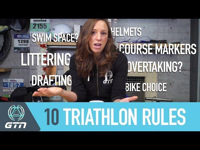 10 Rules You Need To Know Before You First Triathlon | Race Tips For Beginners