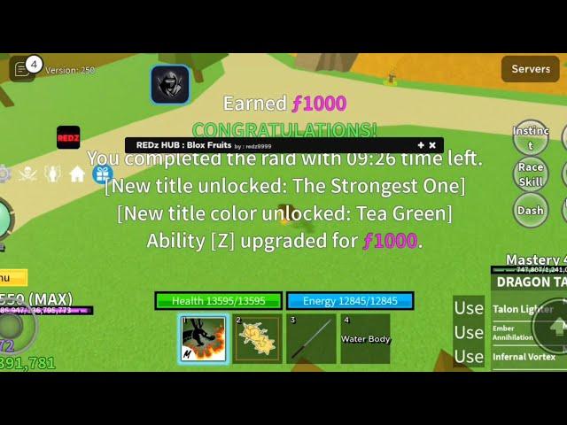 Auto Raid Blox Fruit Script