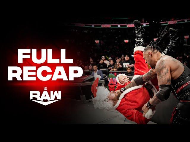 Full Raw highlights: Dec. 23, 2024