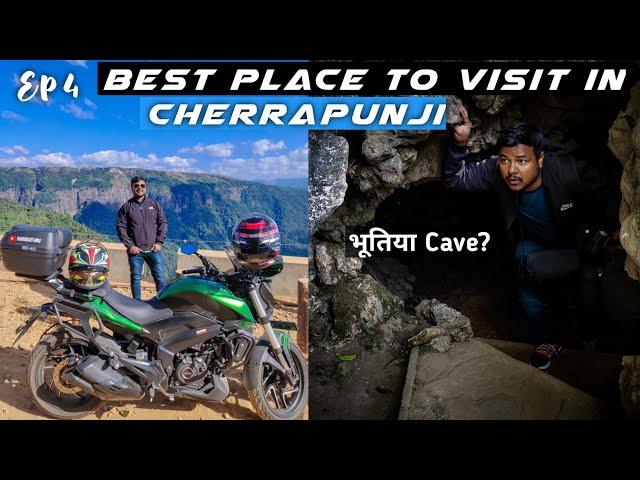 Best Place to Visit in Cherrapunji Meghalaya, Seven sister & Kynrem Waterfall, Mawsmai Cave || EP 4