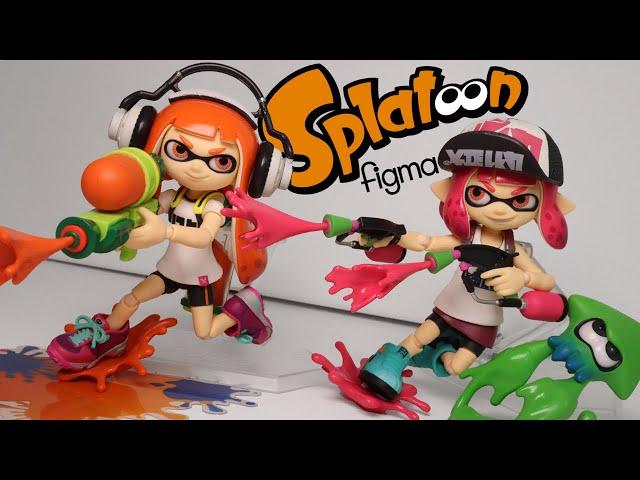 Kid or Squid? figma Splatoon Inkling Girl: DX Edition Figure Review