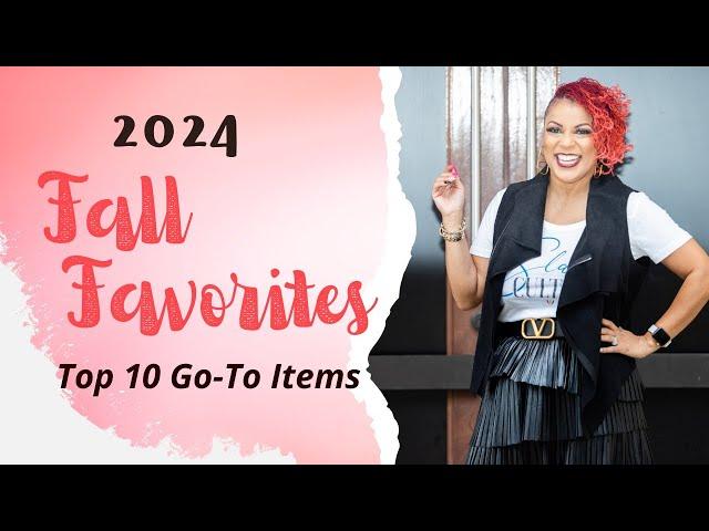 Top Ten Fall Favorites | My Go-To Items for the Season