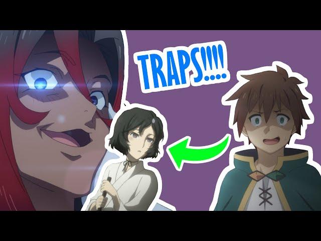 Funny Traps in Anime Moments Compilation