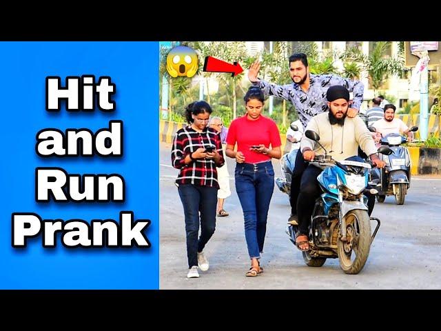 Hit and Run Prank On Bike | Prakash Peswani Prank |