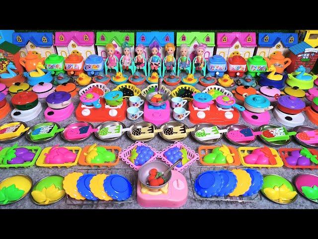 8 Minutes Satisfying With Unboxing Disney Hello Kitty Kitchen Set | Pink Mini Kitchen Sete ASMR 2024