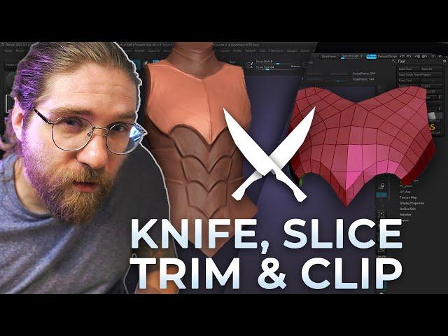  Slice & Dice time off your sculpt with these tools in Zbrush!