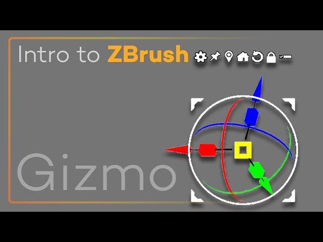 Intro to ZBrush 025 - Gizmo Functionality! Setting pivots, resetting orientation, and more!!