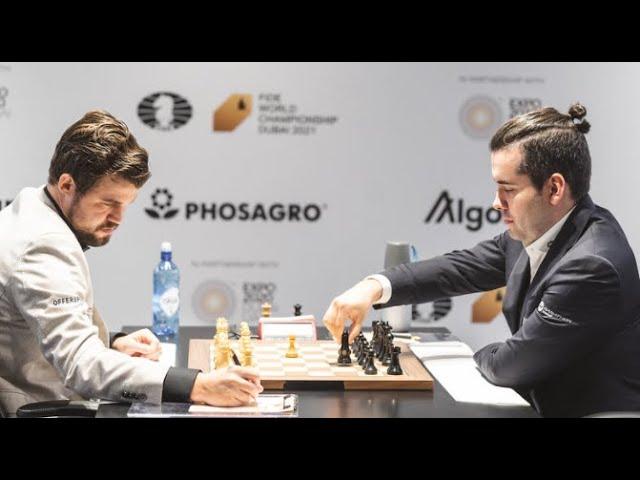 KING MAGNUS!! Carlsen vs Nepomniachtchi || World Chess Championship 2021 - R6