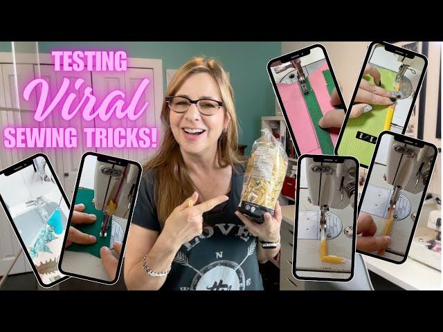 Testing TikTok Sewing Tricks: Do they work??