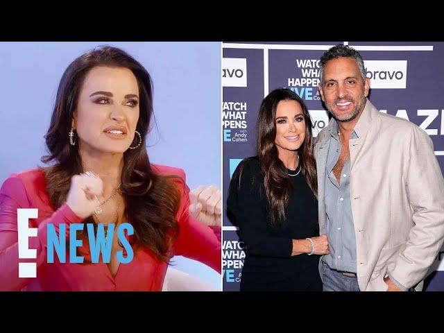 Why Kyle Richards Thinks Mauricio Umansky Is Giving "Major Midlife Crisis Vibes" | E! News