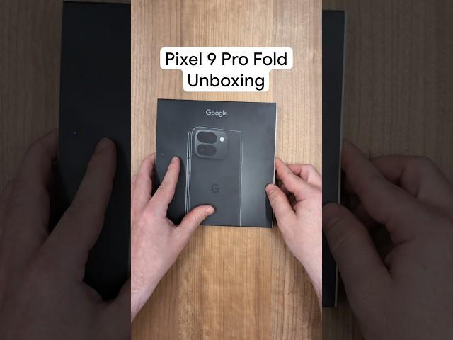 Unboxing the new #Pixel9 Pro Fold #MadeByGoogle #ASMR #Google