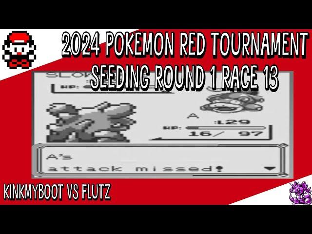 Pokemon Red 2024 Tournament - Round 1 Race 13 - KinkMyBoot vs Flutz