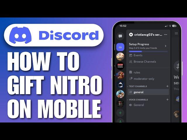How To Gift Nitro On Discord Mobile 2024
