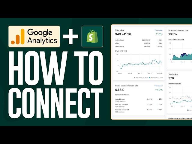 How to Connect Google Analytics on Shopify (2025) Google Analytics 4 Setup