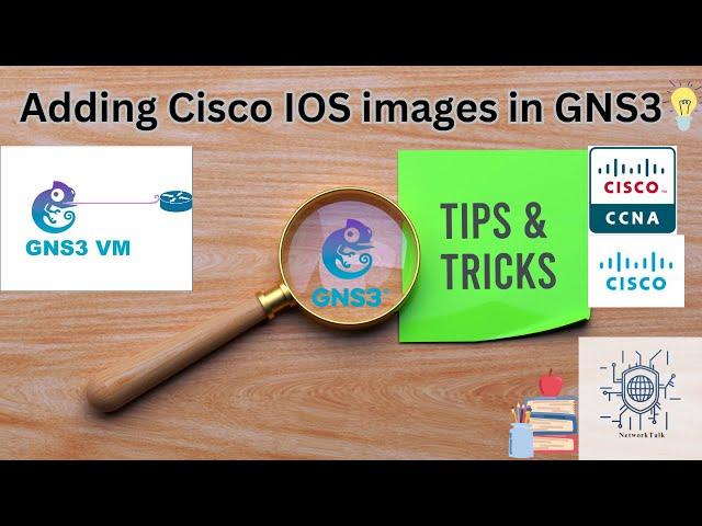 How to add Cisco IOS images on GNS3 || Step by Step Guide