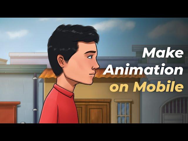 How to make Character Animation on mobile for beginners | Hindi