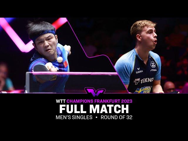 FULL MATCH | Truls MOREGARD vs FAN Zhendong | MS R32 | #WTTFrankfurt 2023