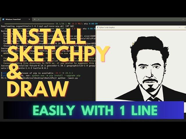 How to Install SketchPY in Python (in 1 minute)