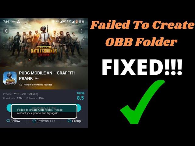 How To Fix Failed To Create OBB Folder In Tap Tap | Easily
