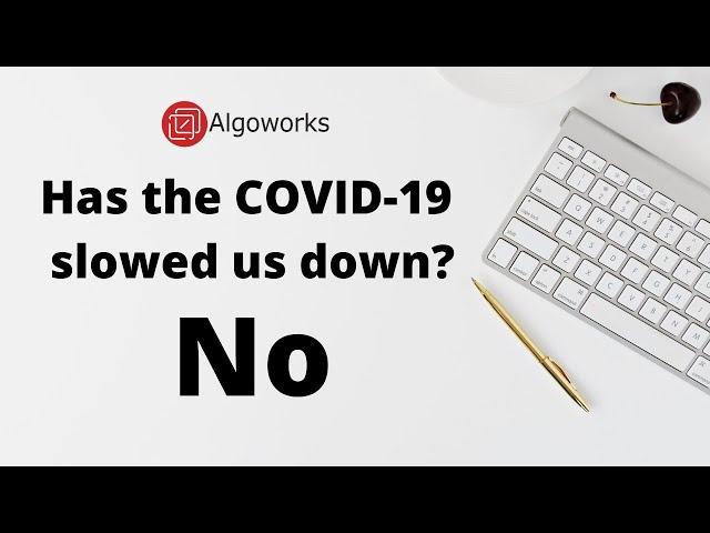 Algoworks stands tall in the fight against #coronavirus! | Covid-19 | Pandemic |