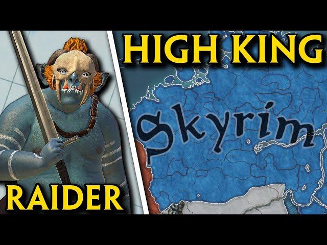 I Conquered SKYRIM as the MOST POWERFUL GOBLIN in all of Elder Kings 2