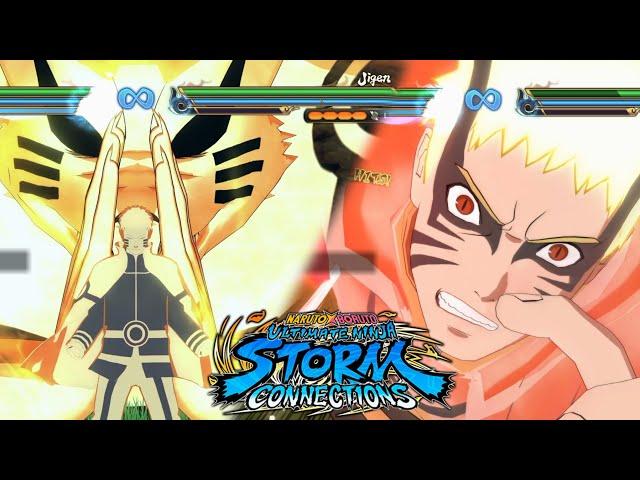 Naruto Uzumaki Baryon Mode Complete Moveset-Naruto x Boruto Ultimate Ninja Storm Connections