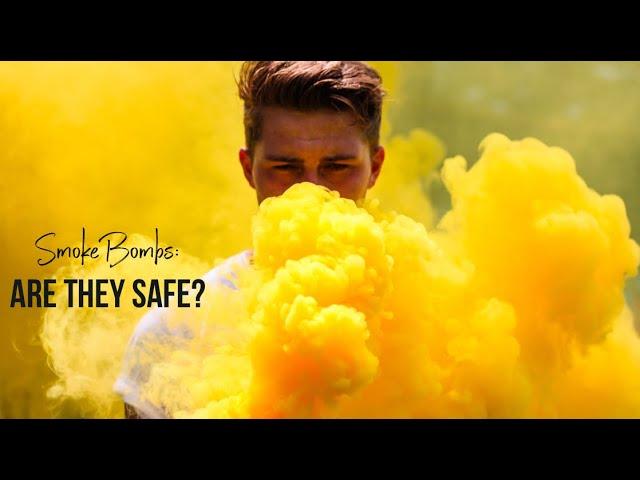 Smoke bombs for photography : are they safe?