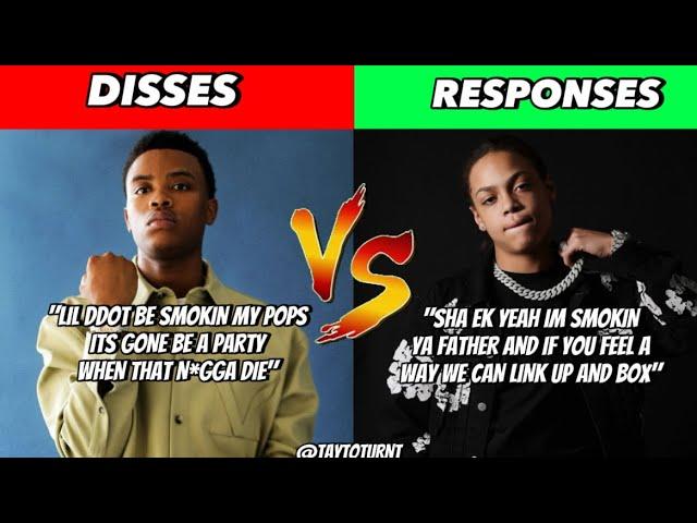 NY Drill: Disses Vs Responses (Part 5) (Including Sha Ek, Sdot Go, DD Osama, Sha Gz & More!)