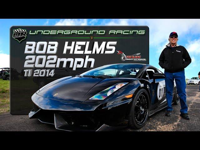 Underground Racing Twin Turbo Lamborghini Gallardo Bob Helms 202mph TSS TI