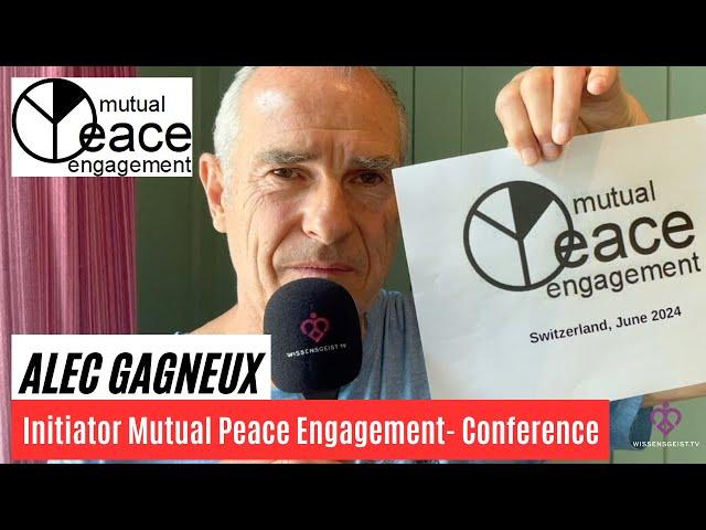 Alec Gagneux, der entschlossene Friedensstifter hinter dem Mutual Peace Engagement Meeting