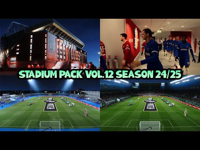 STADIUM PACK VOL.12 SEASON 24/25 - PES 2021 & FOOTBALL LIFE