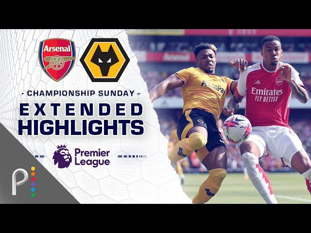 Arsenal v. Wolves | PREMIER LEAGUE HIGHLIGHTS | 5/28/2023 | NBC Sports