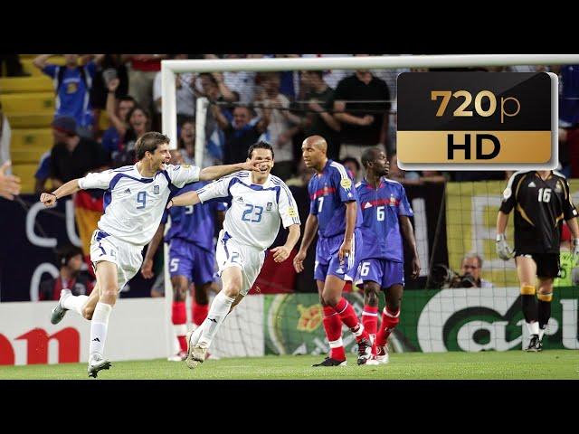 France - Greece EURO 2004 | Full Extended Highlights 720p |