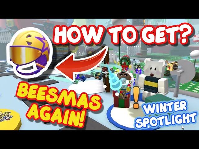 BEESMAS 2 IS BACK! - [HOW TO GET STAR CREATOR HELMET]