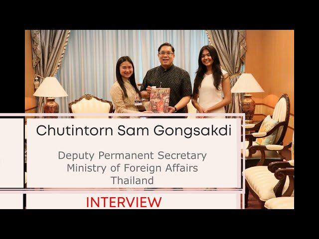 MoFA Official Chutintorn Sam Gongsakdi in conversation with Indo Thai News