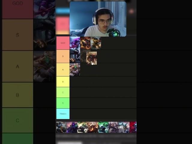 Tier list des Skins de Jax | En live sur #twitch  AndreasSin  #master #jax #euw #leagueoflegends