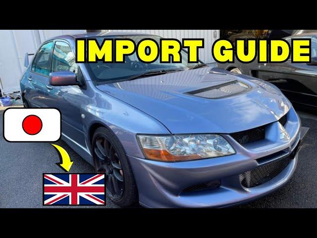 How To Import A JDM Car From Japan To The UK