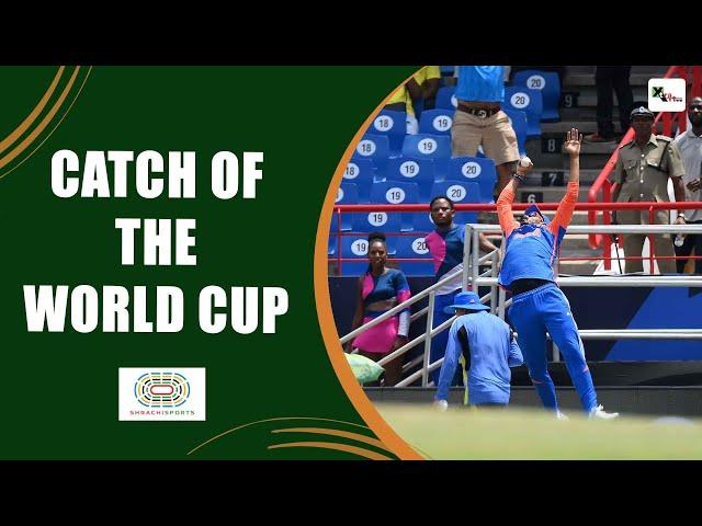 'Superman' Axar Patel takes unbelievable catch! But how?। ICC T20 World Cup 2024। IND vs AUS