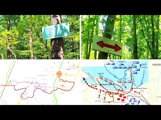 ‍️Trevilian Battlefield Trails and Park | Hiking area in Louisa County, Virginia