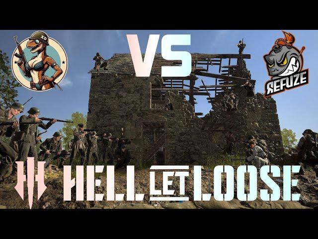 Xd VS Refuze | CRAZIEST Competitive Match I've Casted Yet in Hell Let Loose